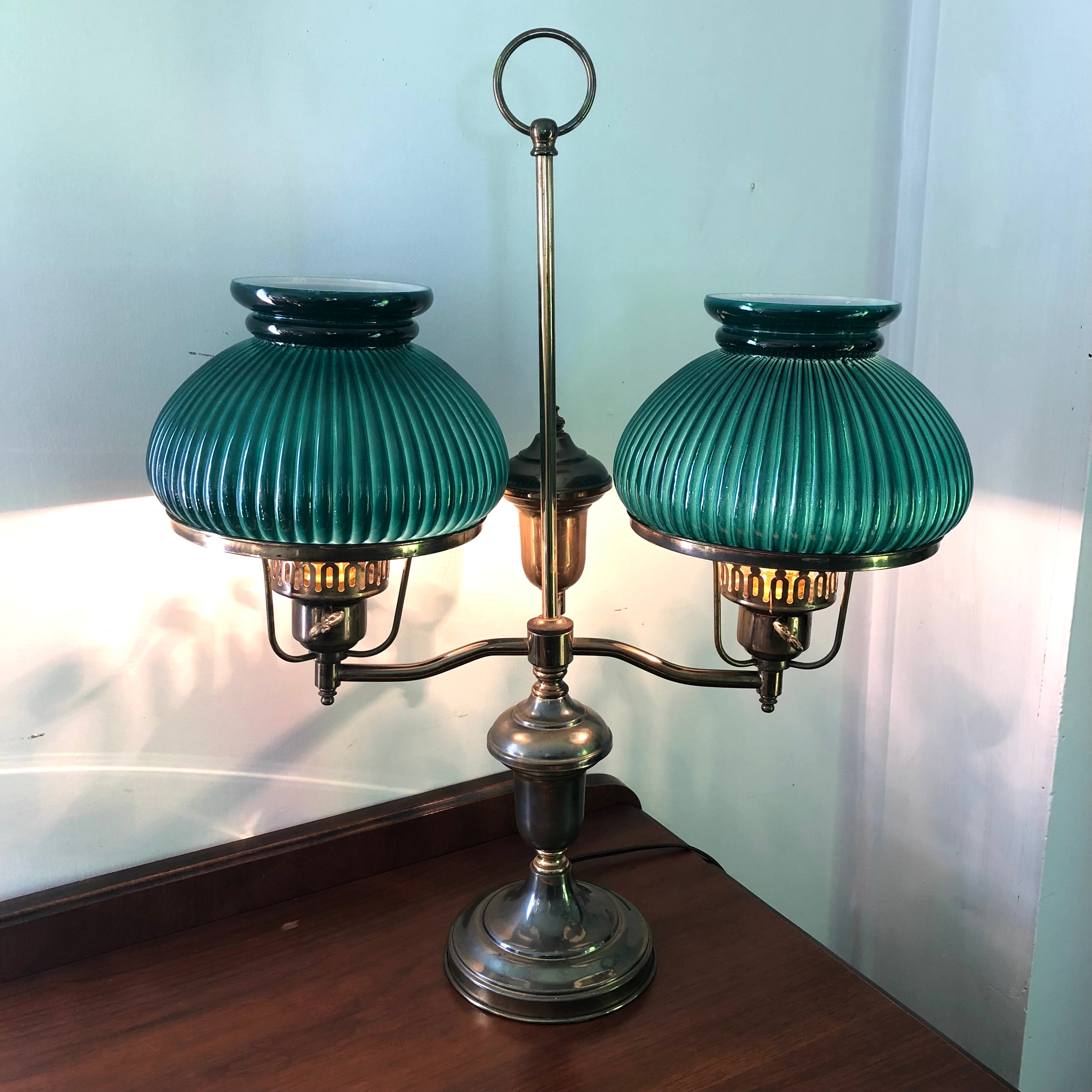 student lamp antique