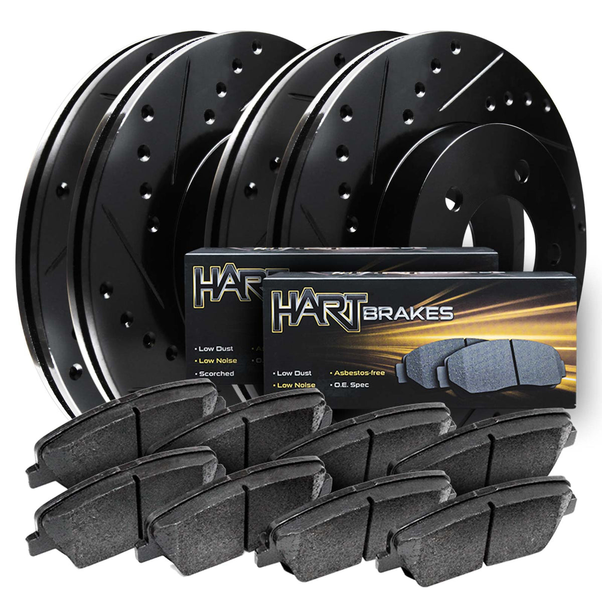 2012 Jeep Wrangler Brake Kit - HartBrakes