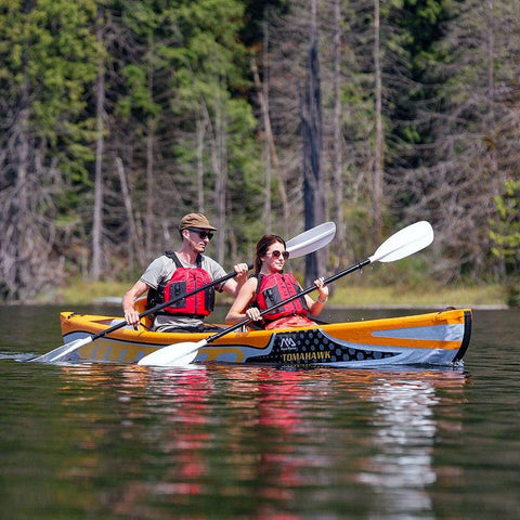 aqua marina tomahawk two kayak gonflable