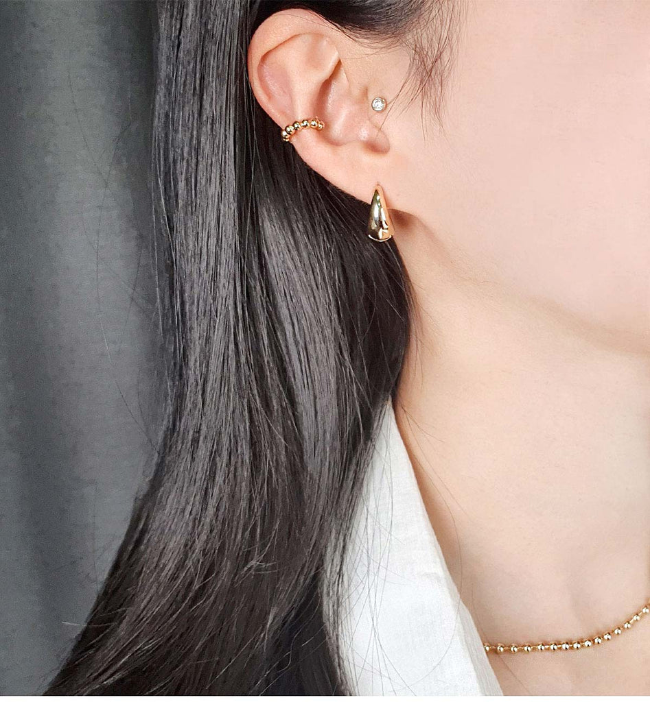 925 silver chain ear cuff | jennyreve