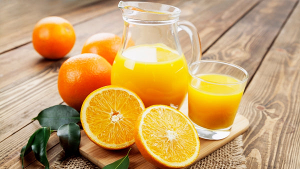 is orange juice good for dogs