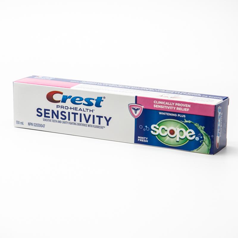 crest sensitivity scope