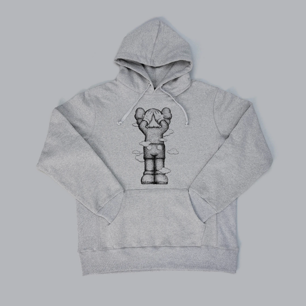 KAWS HOLIDAY UK HOODIE GREY SS21 – Brick House Sneakers