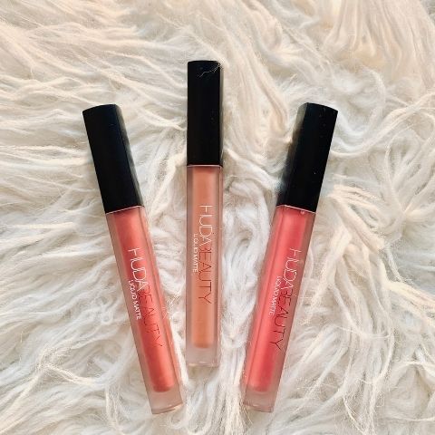 Huda Beauty Liquid Matte lipsticks