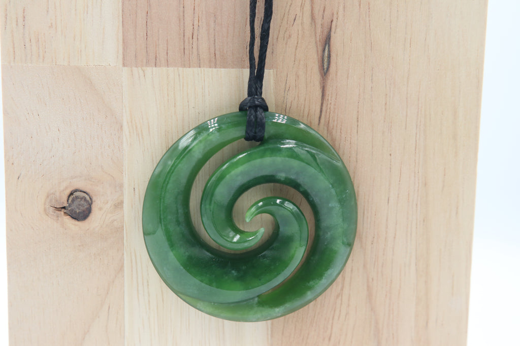 New Zealand Greenstone Koru – Stonex Jewellers