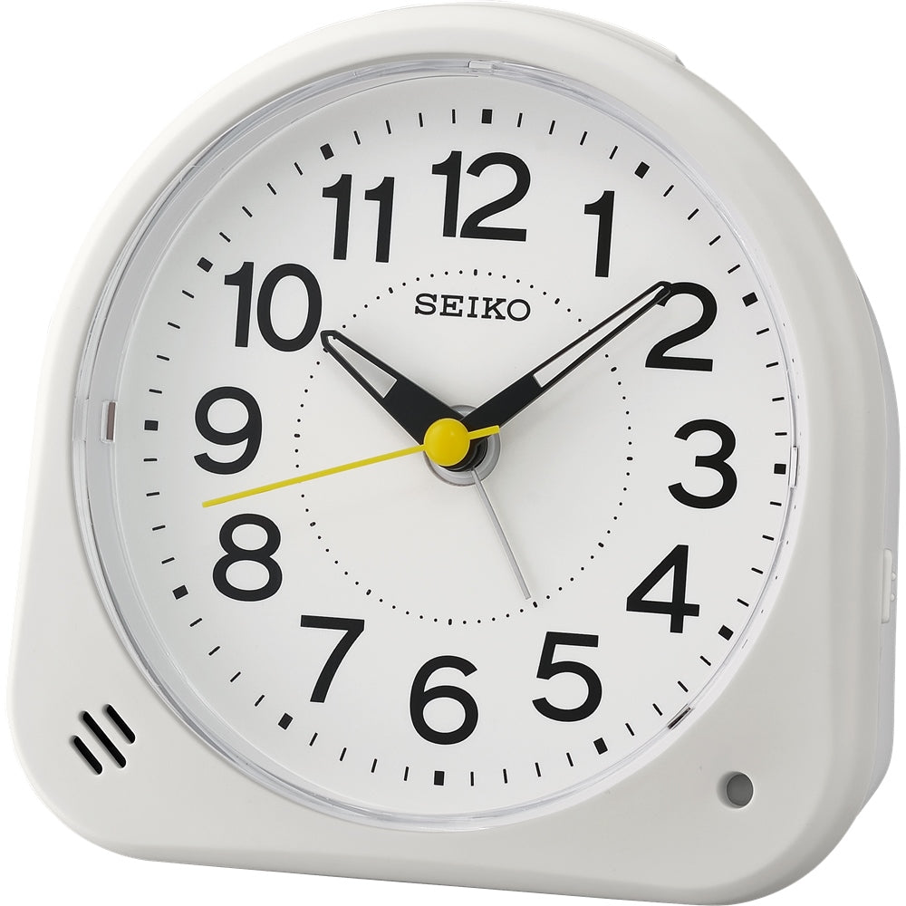 Seiko Bedside Alarm Clock QHE188-W Auto Constant Light – Stonex Jewellers