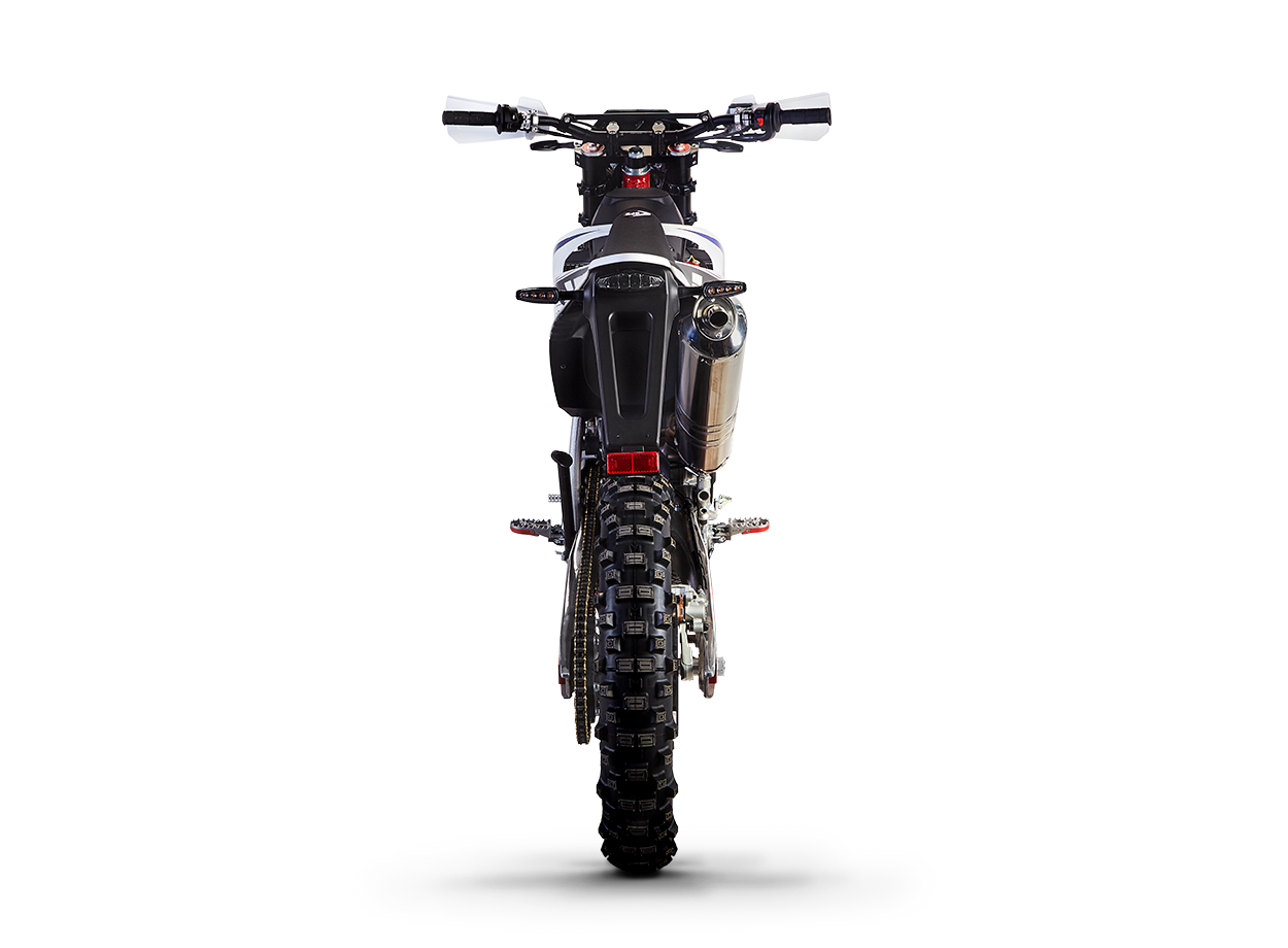 AJP SPR 250 Enduro rear view