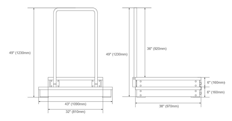 Podium Dimensions