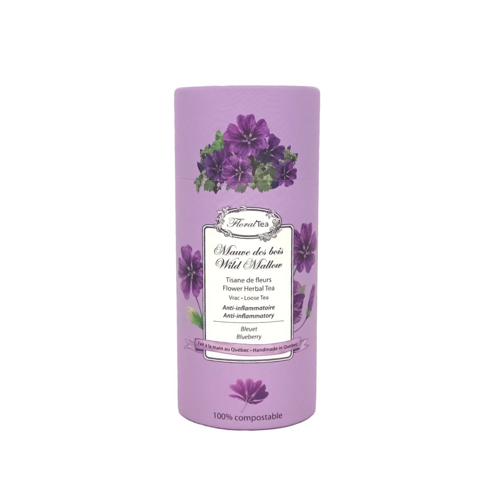 Tisane Fleur de Mauve des bois - Anti-inflammatoire & Antioxydant — Marché  Simplitude Inc.