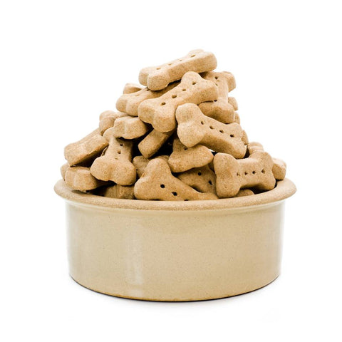 Bone biscuits in a bowl