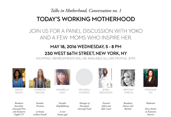 You're Invited! Talks in the Motherhood, Conversation no 1