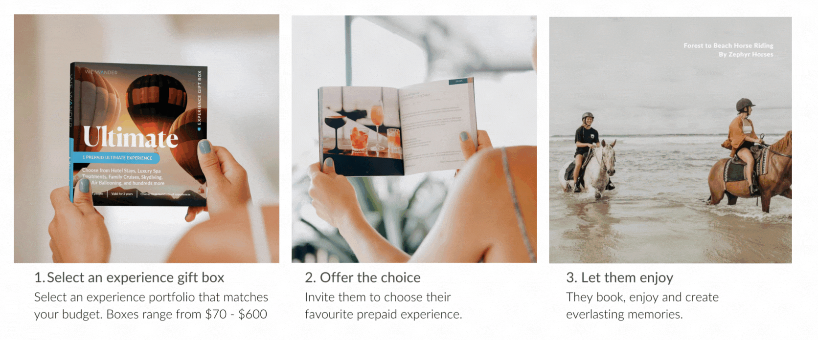 Experience gifts for deals girlfriend