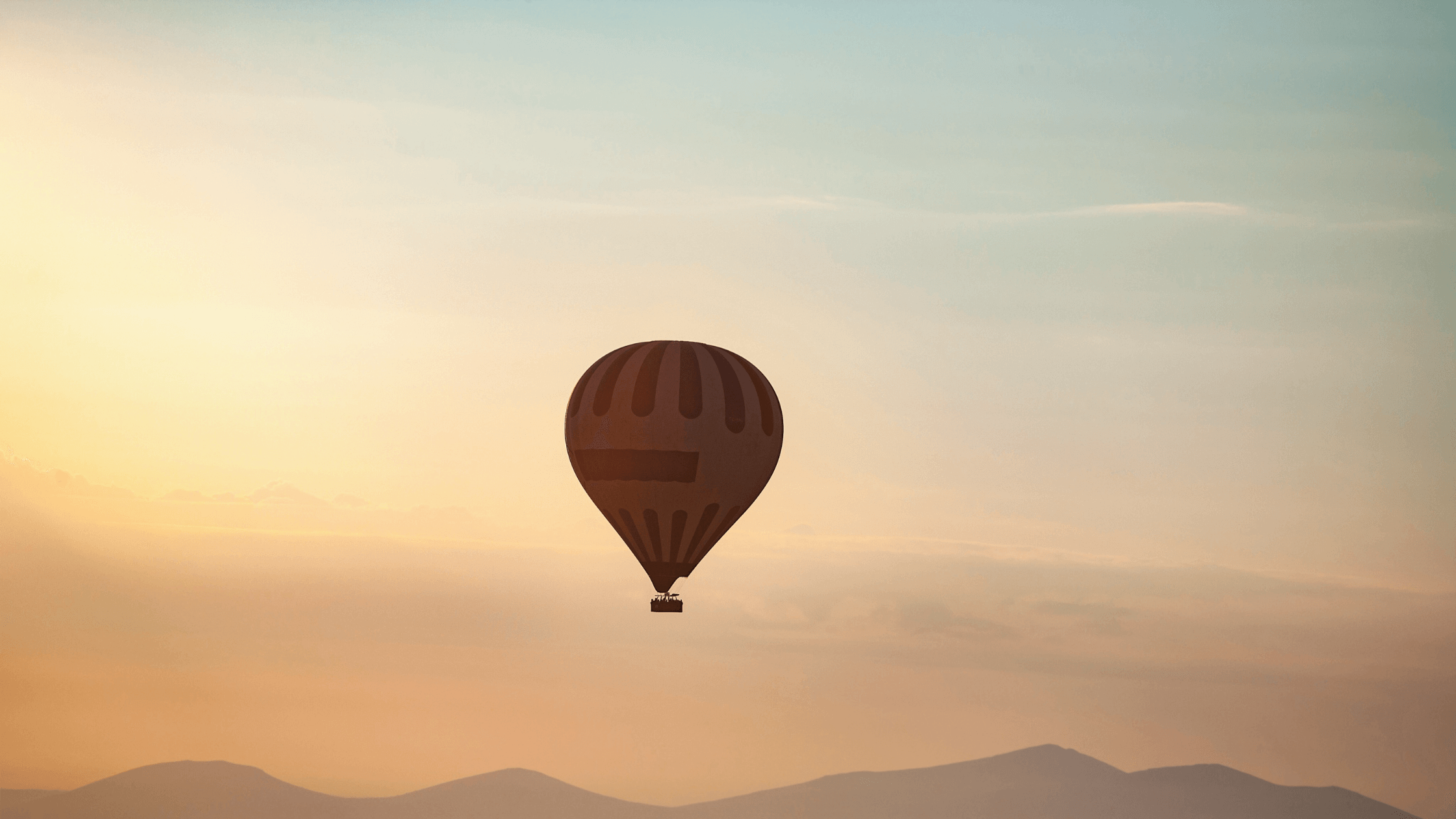 Hot air balloon australia