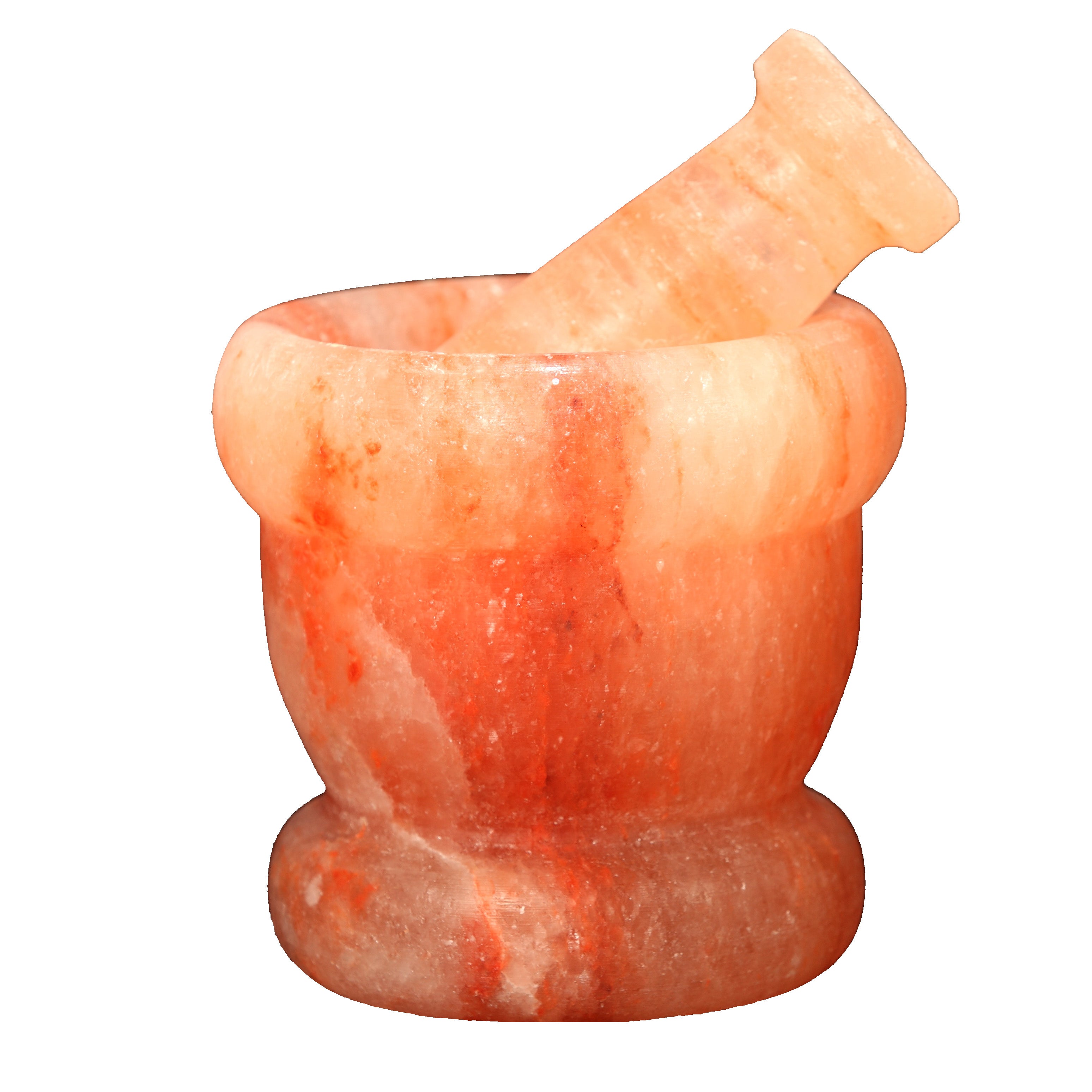 himalayan pink salt mortar and pestle