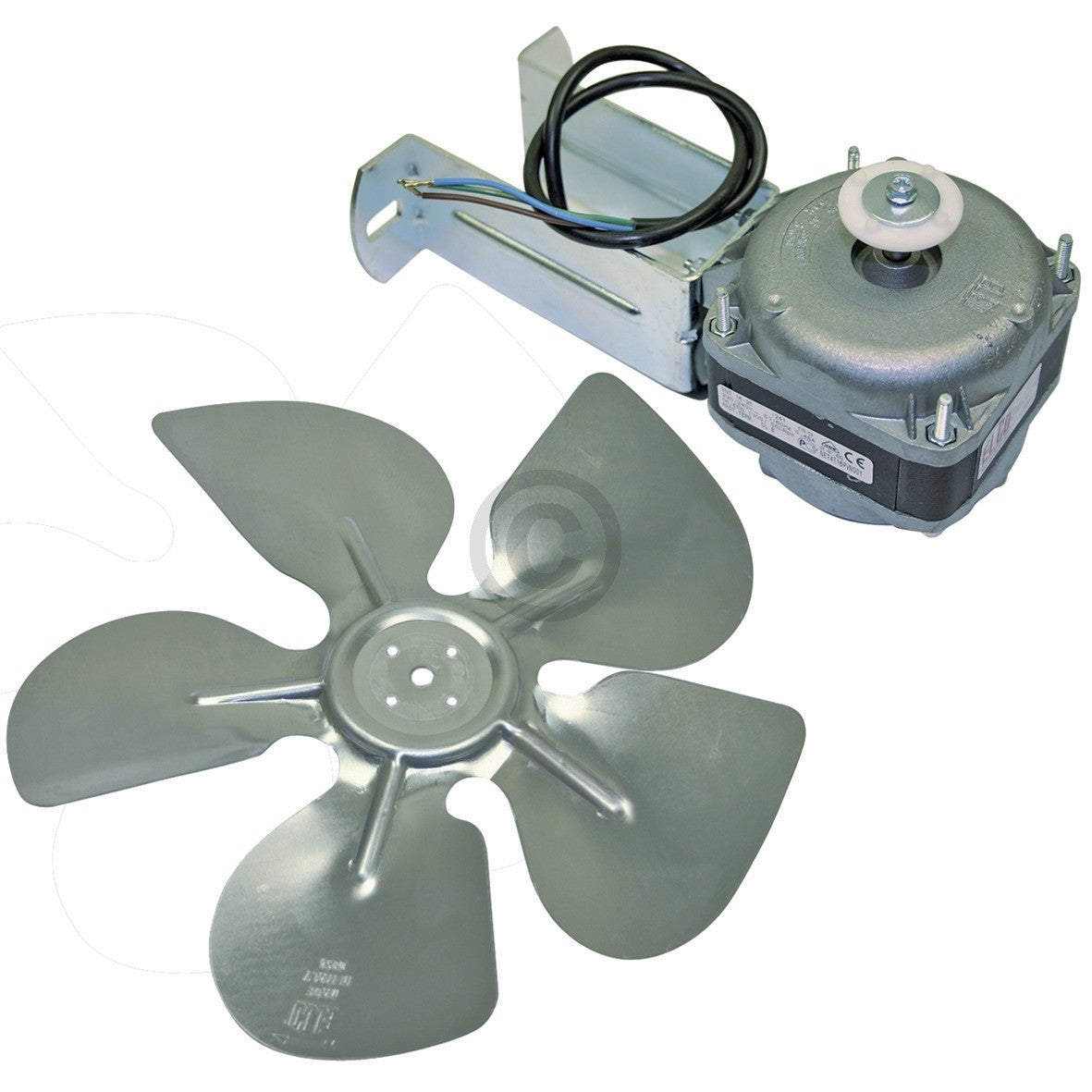 Ventilator Universal 16 Watt 230 Volt mit Haltebügel Flügel für Kühlschrank
