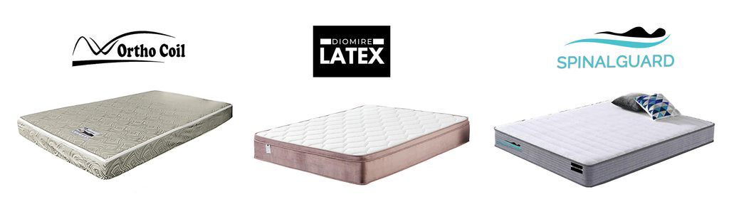 Sabel Queen Size Metal Bed Frame with Mattress