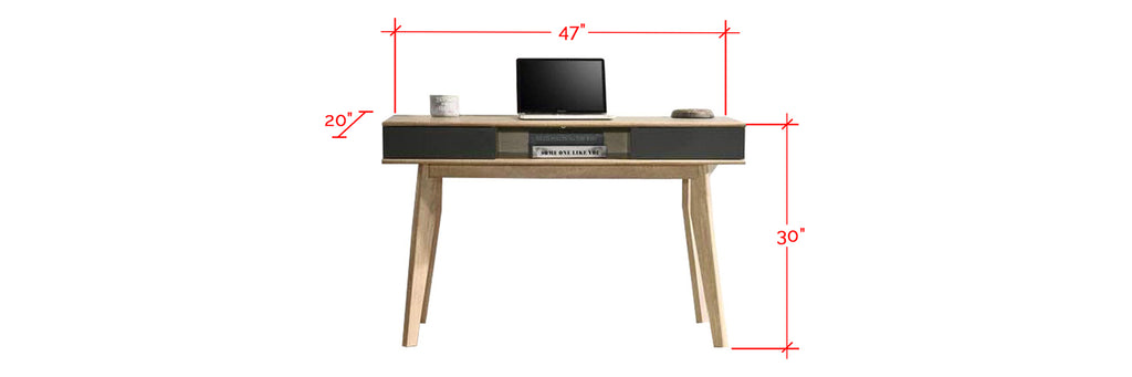 Ayer Series 1 Study Table In Natural