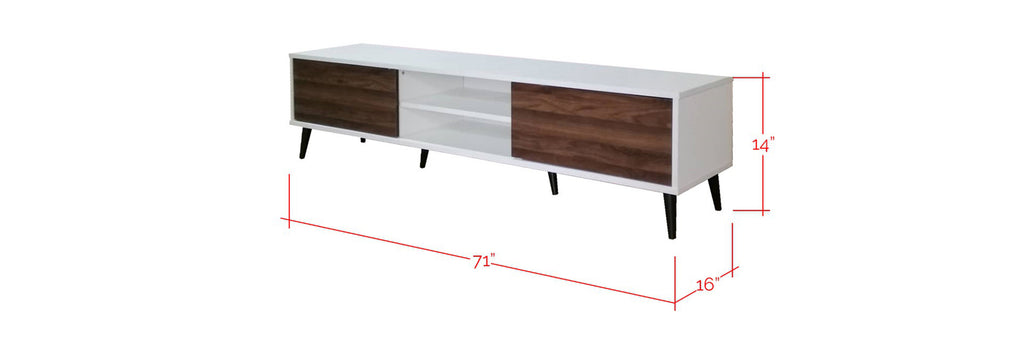 Furnituremart Addie Wooden 6 Feet TV Cabinet