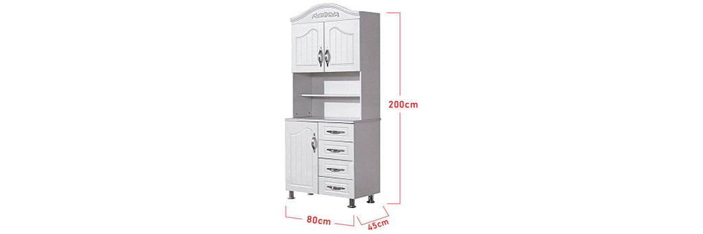 Hailey Series 3 Kitchen Cabinet In White