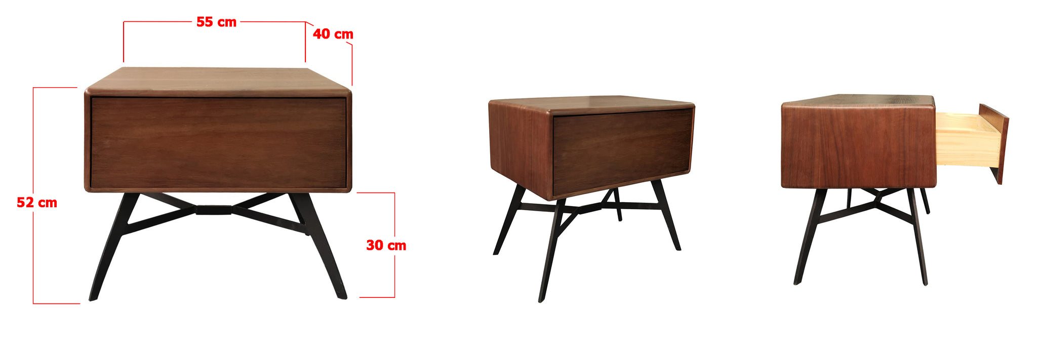 Harry Wooden Side Table