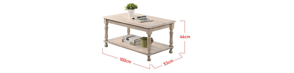 Zahra Series 18 Coffee Table In Natural