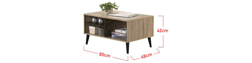 Zahra Series 7 Coffee Table In Natural