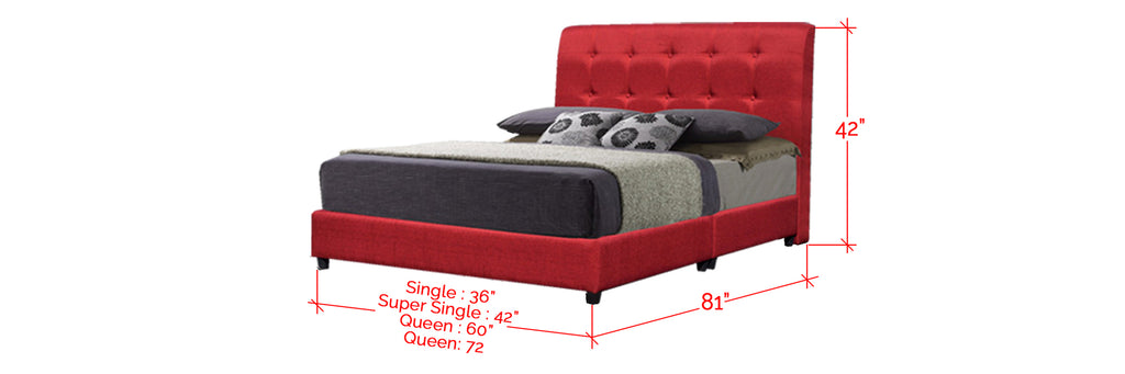 Shivom A Series Leather Divan Bed Frame In Single, Super Single, Queen, and King Size