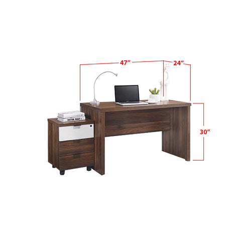 4 drawer computer desk