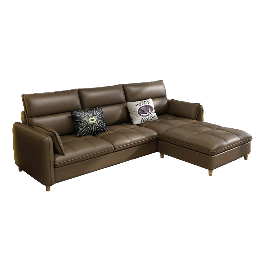 havertys leather chair and ottoman