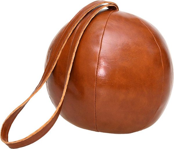 Doorstopper leather ball