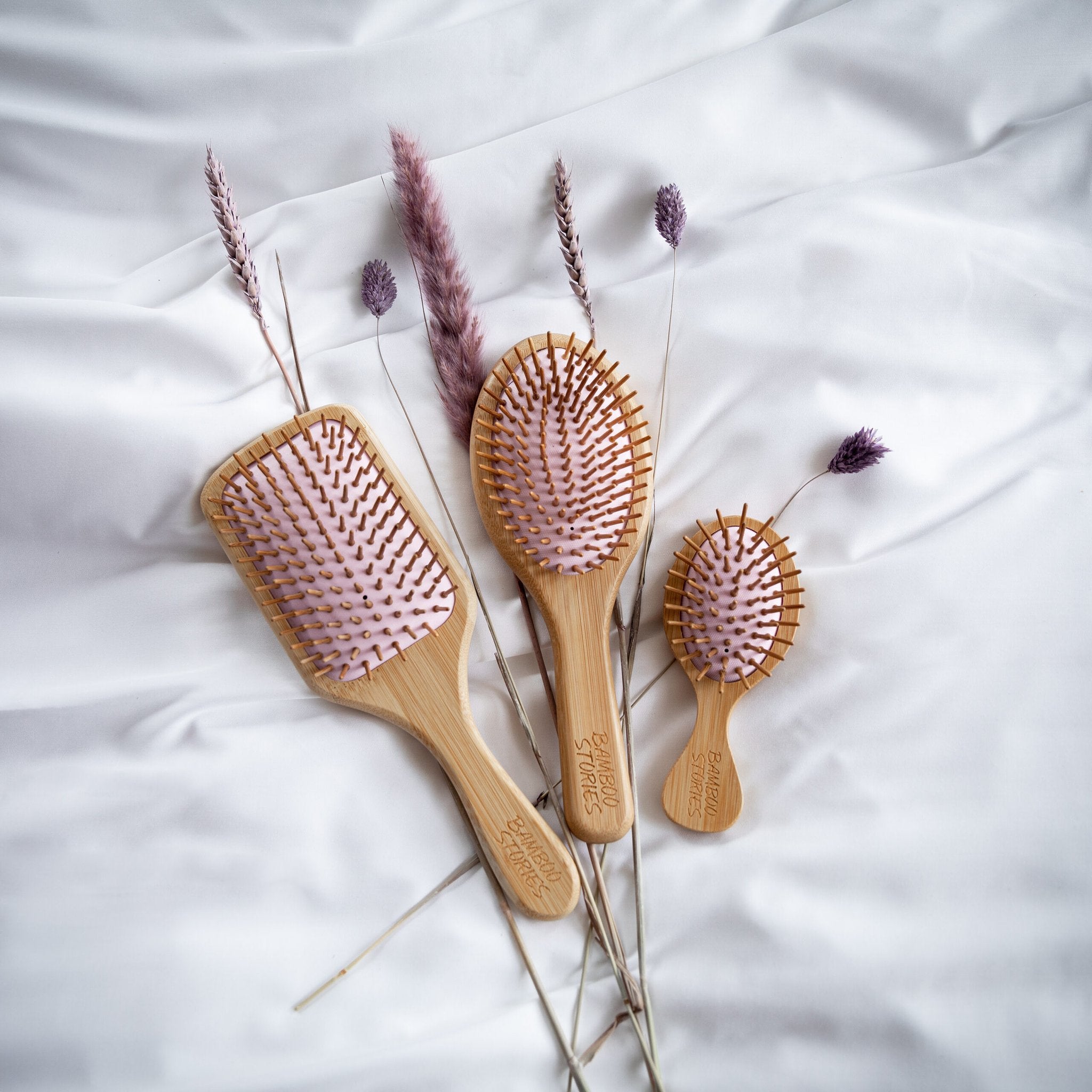 bamboo stories - bamboo hairbrush