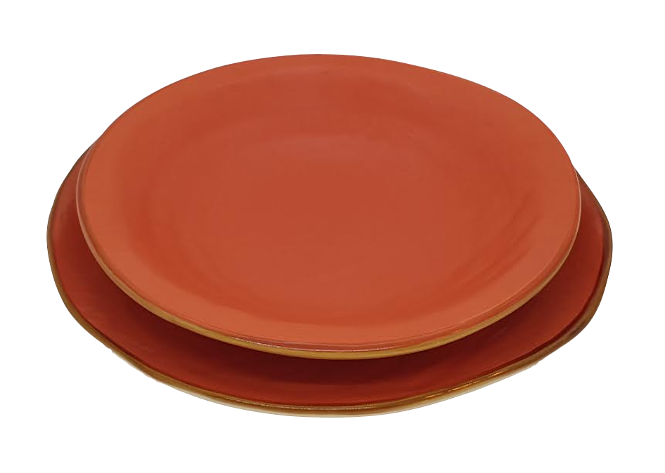 Vivi Oggi Deep Plate Orange Ø 24cm