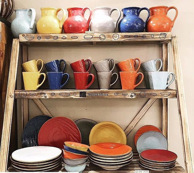 Vivi Oggi Colored Mugs - Large - Set of 6