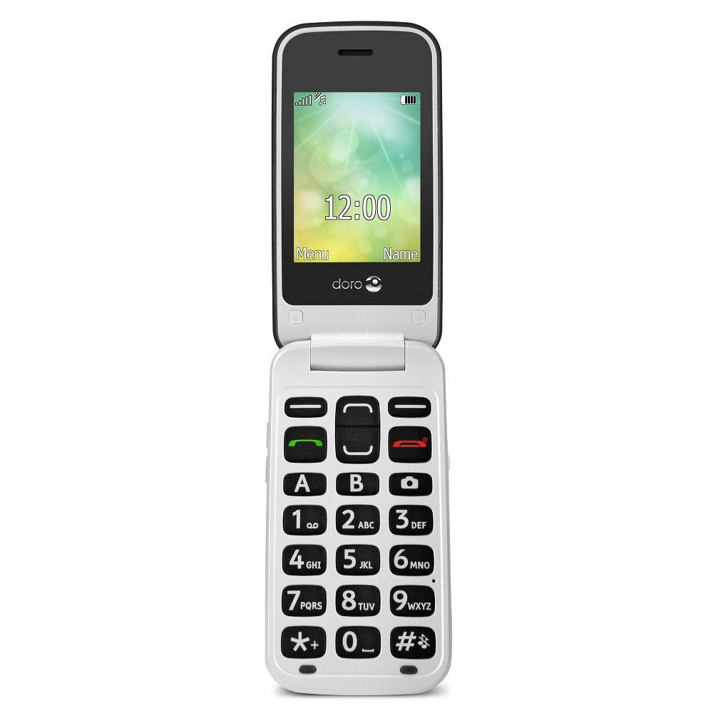 Able2 Mobiele telefoon 2424 2G grijs/wit