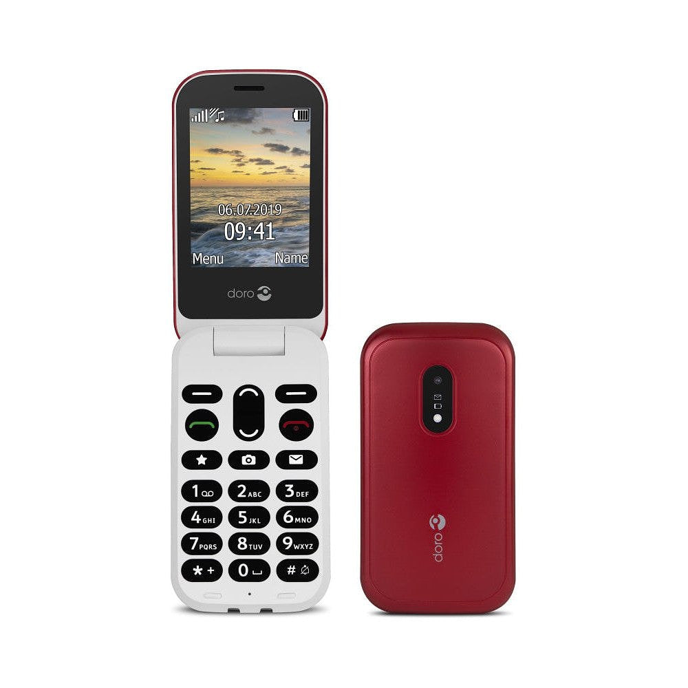 Able2 Mobiele telefoon 6040 2G Rood/wit