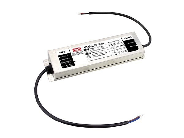 AC-DC ENKELE UITGANG LED DRIVER MET PFC - 3-DRAADS INGANG - INSTELBAAR MET POTMETER