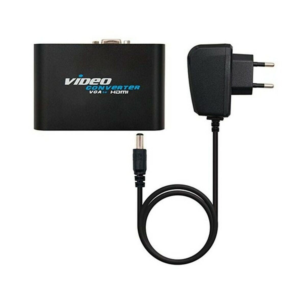 Adapter VGA naar HDMI met Audio NANOCABLE 10.16.2101-BK