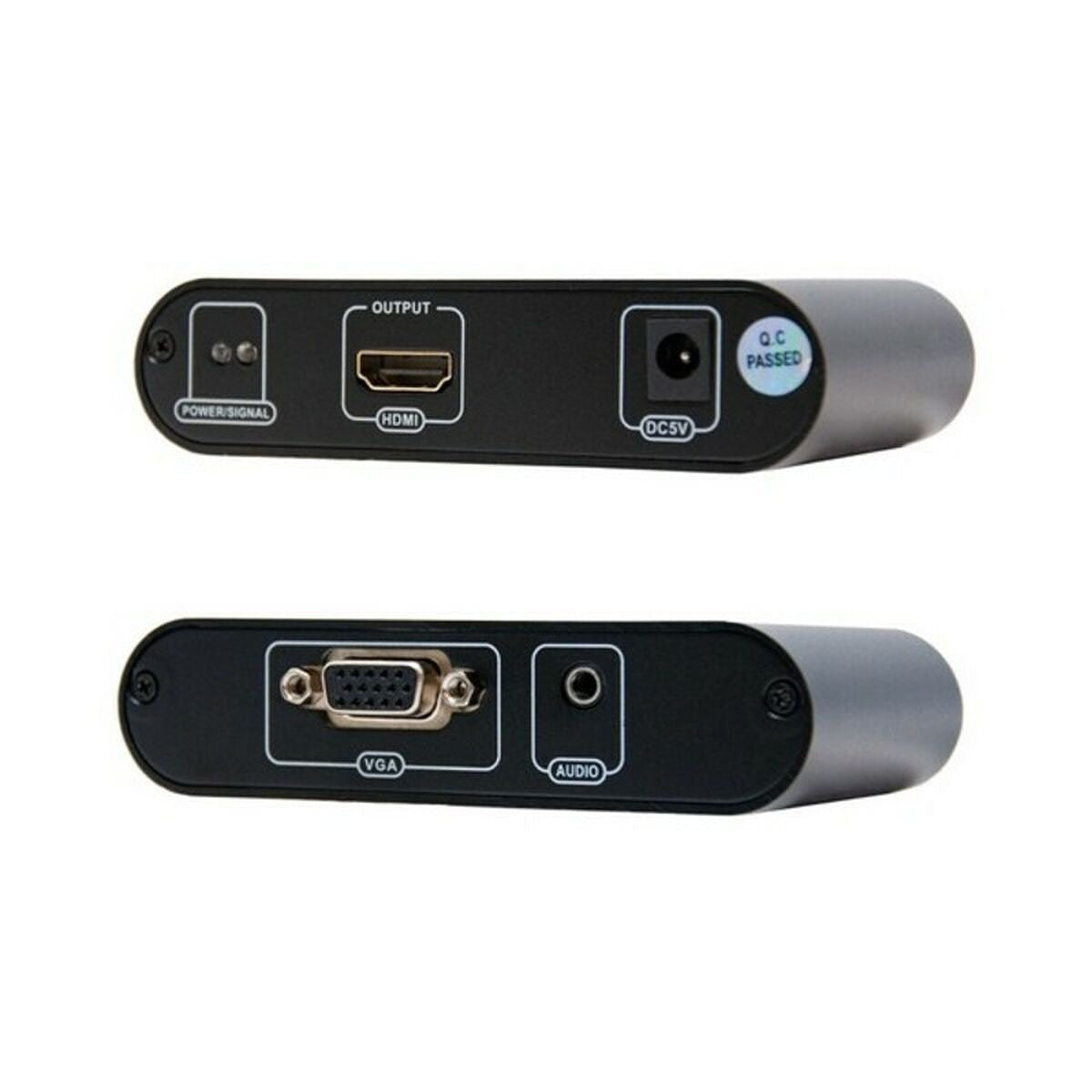 Adapter VGA naar HDMI met Audio NANOCABLE 10.16.2101-BK