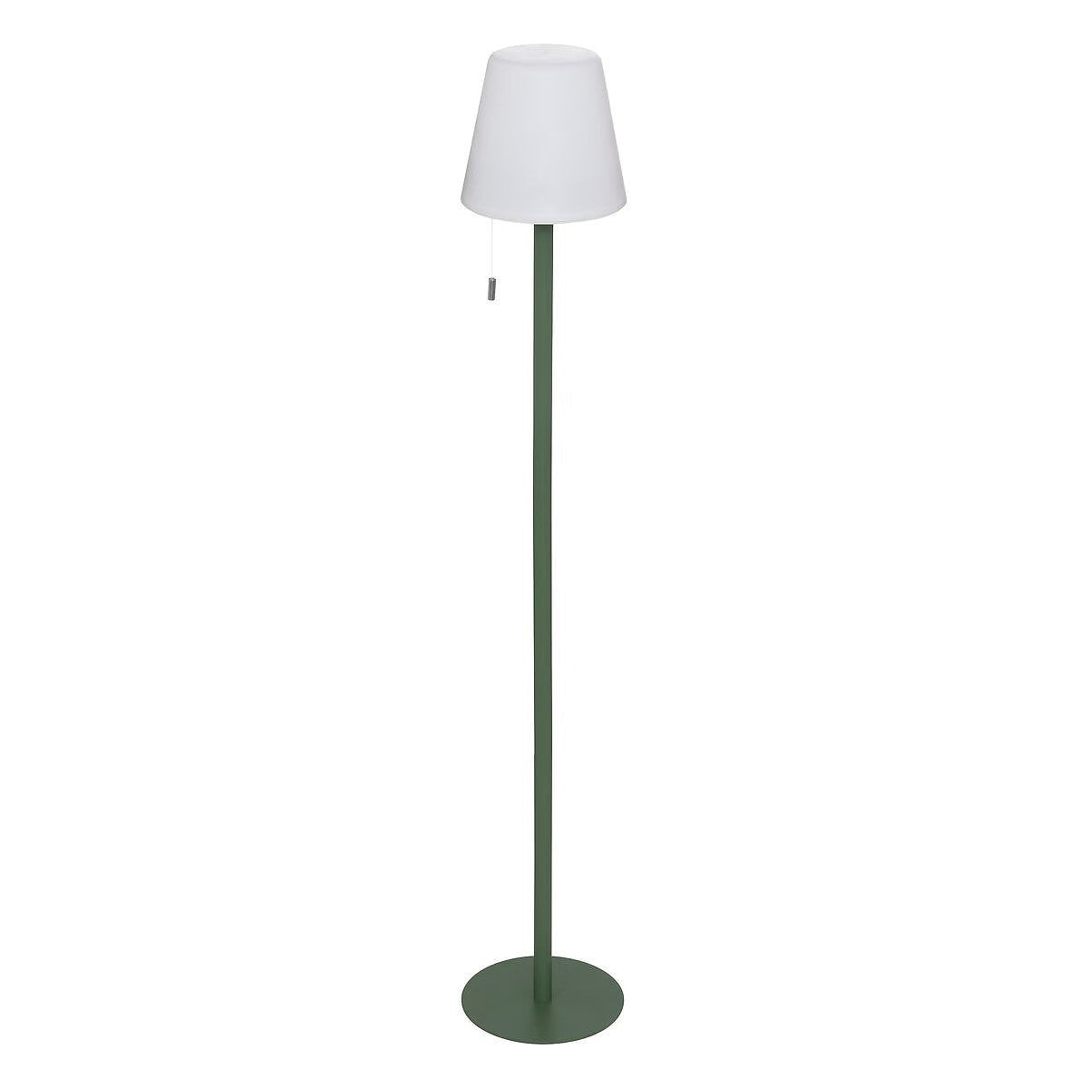 Atmosphera Buitenlamp Zack H108cm - Oplaadbaar - Olijfgroen