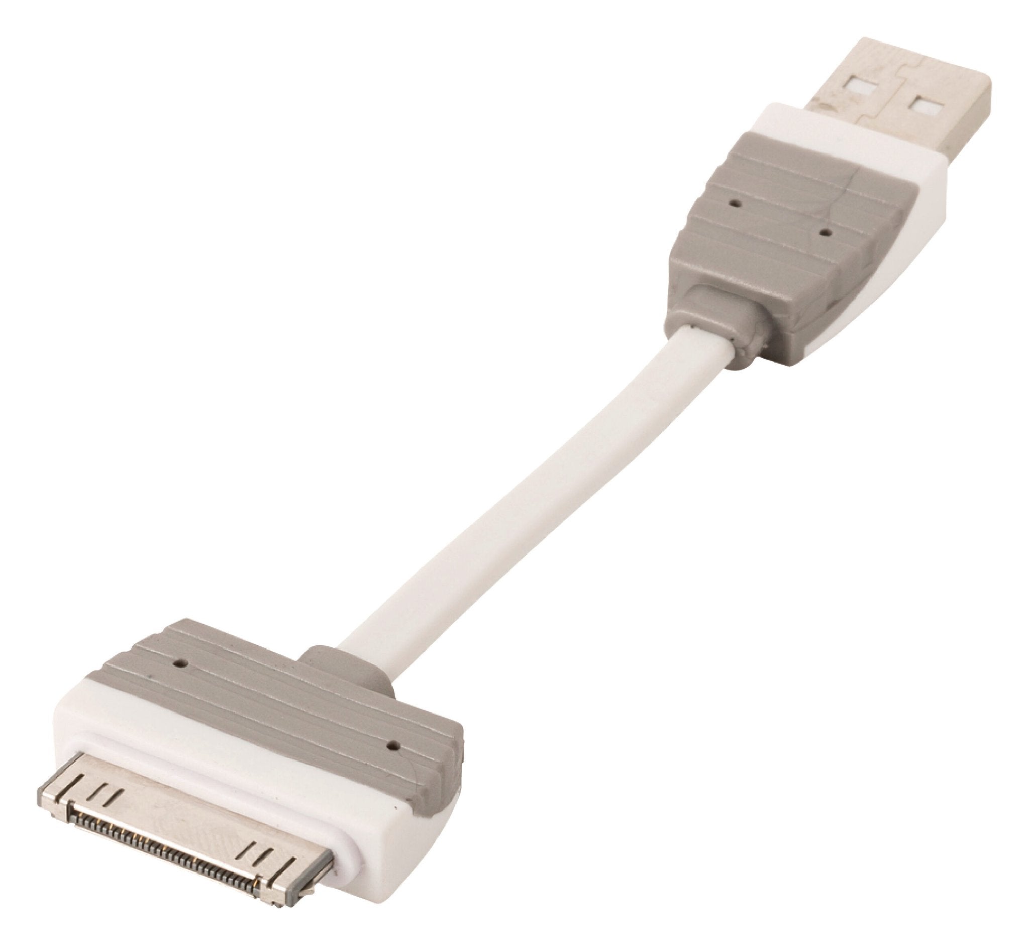 Bandridge Data en Oplaadkabel Apple Dock 30-Pins - USB A Male 0.10 m Wit