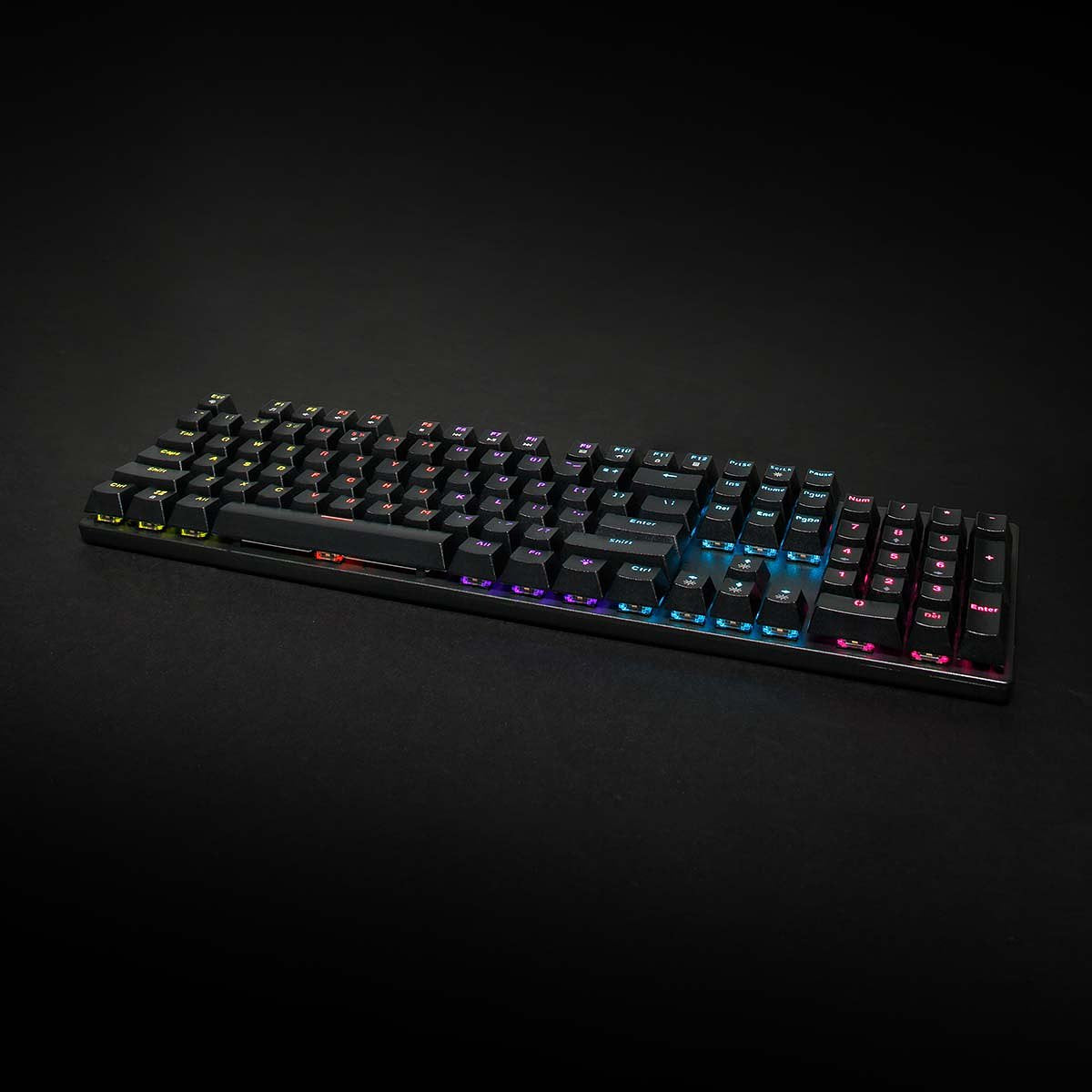 Bedraad Gaming Toetsenbord | USB Type-A | Mechanische Toetsen | LED | QWERTY | US Internationaal | U