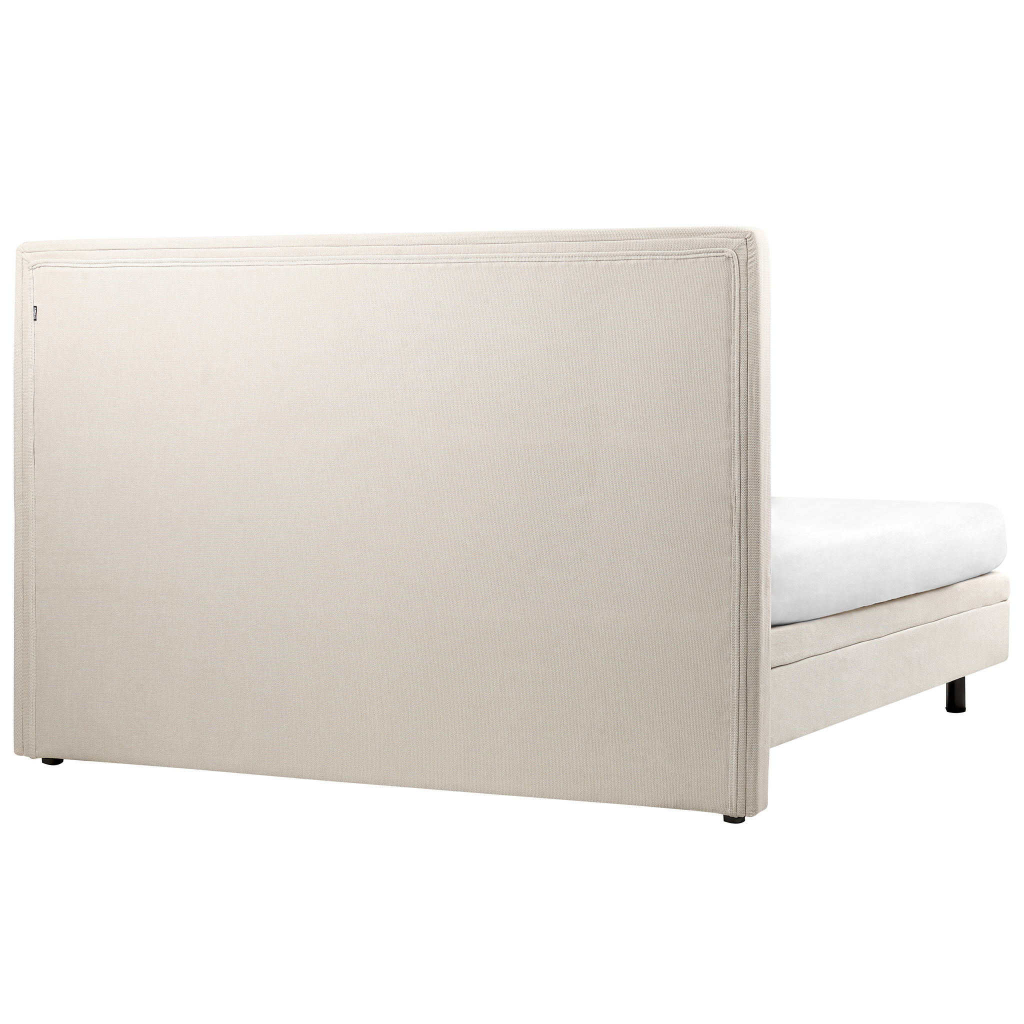 Beliani DUKE II - Tweepersoonsbed - Beige - 180 x 200 cm - Polyester