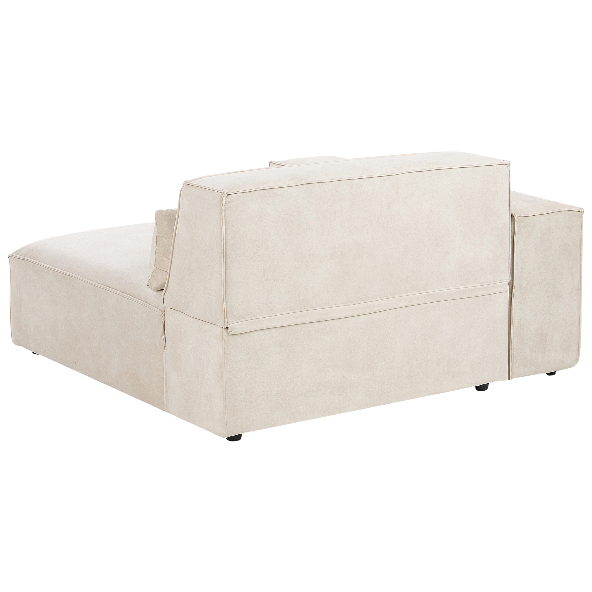 Beliani HELLNAR - Tweezitsbank - Beige - Fluweel