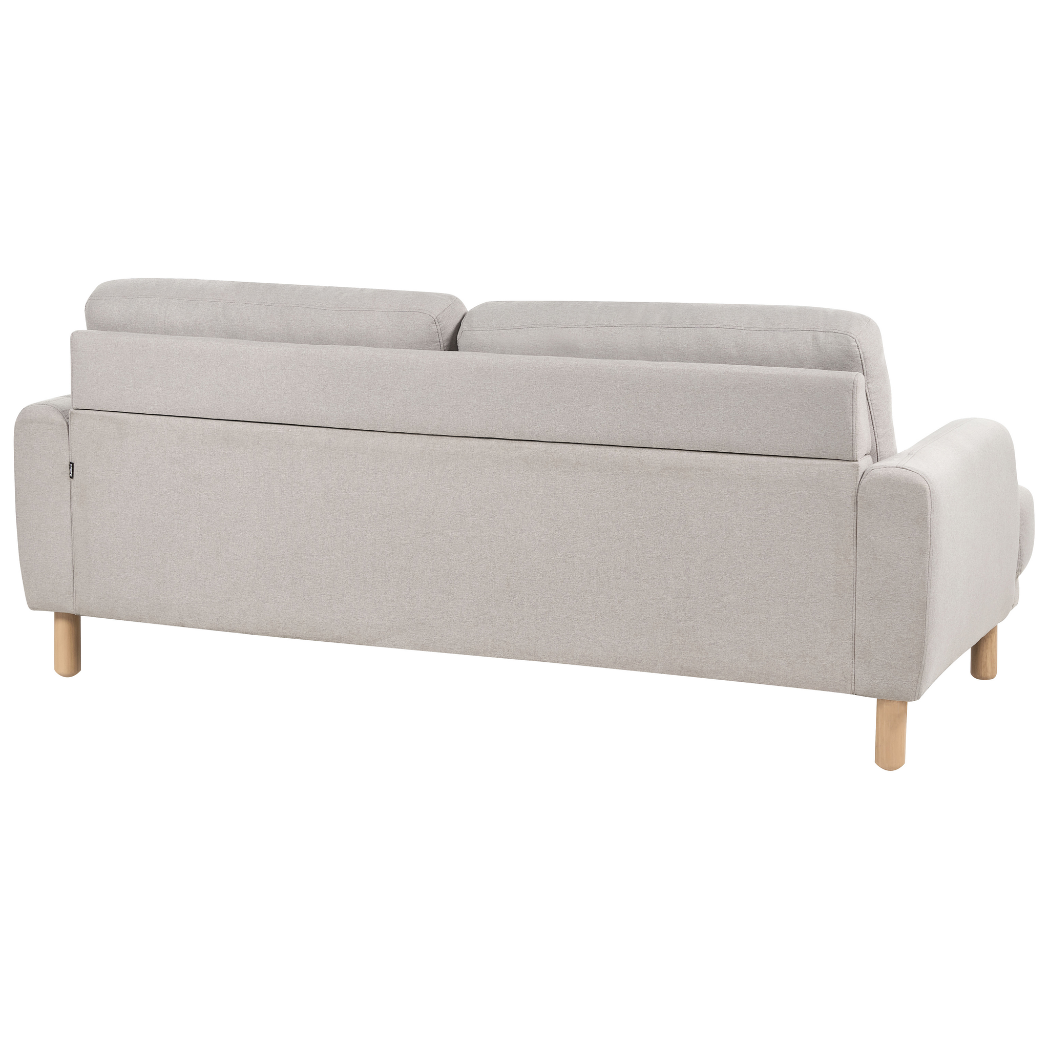 Beliani TUVE - Driezitsbank - Taupe - Polyester