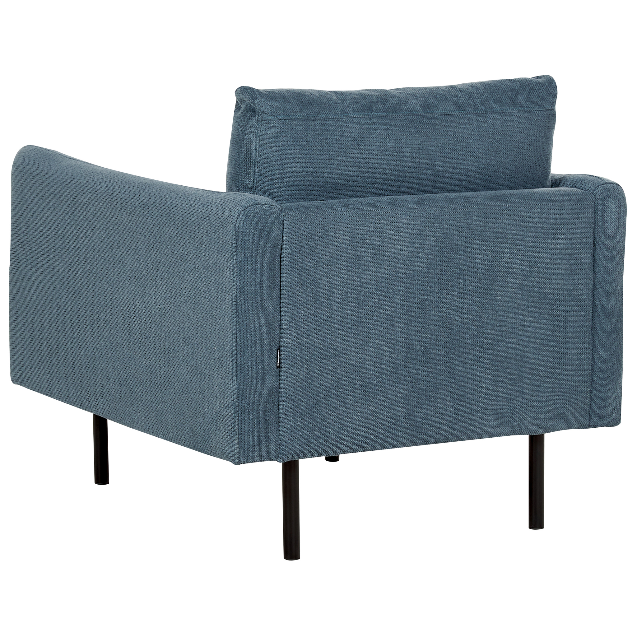 Beliani VINTERBRO - Fauteuil - Blauw - Polyester