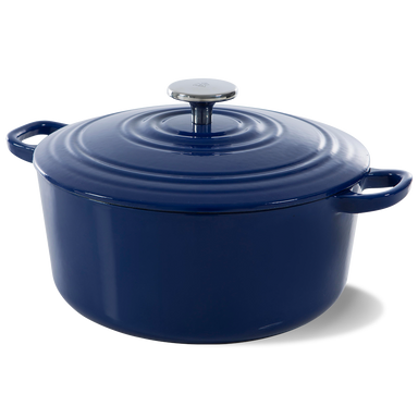 BK Bourgogne braadpan 28cm - Royal Blue - emaille - inductie