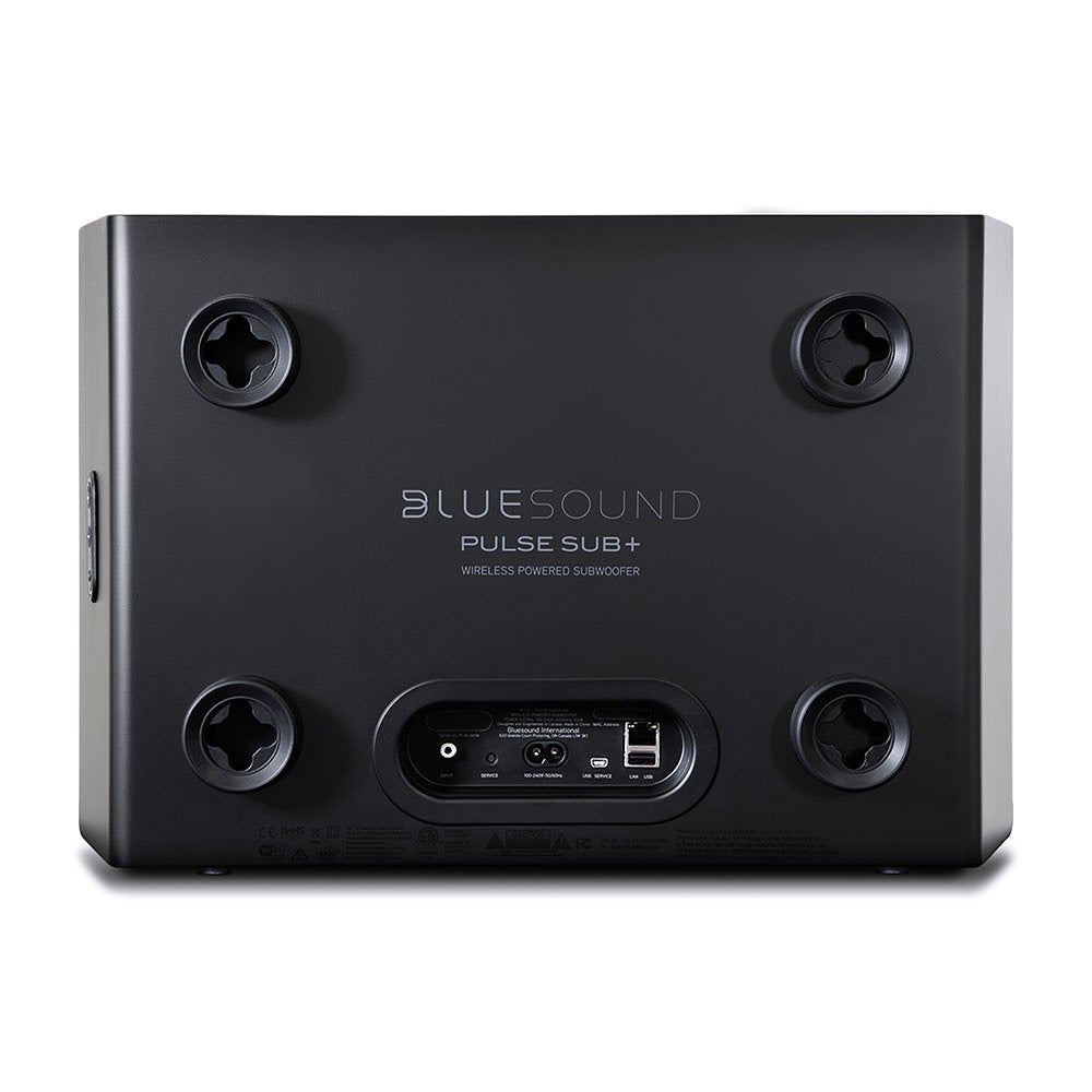Bluesound Combi Deal Pulse soundbar+ - Pulse sub+ en Pulse flex 2i - Zwart