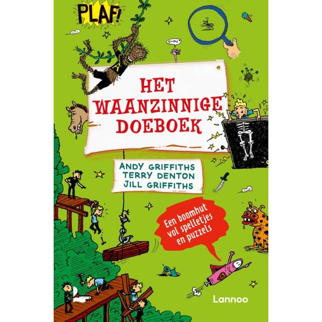 Boek De Waanzinnige Boomhut - Het Waanzinnige Doeboek