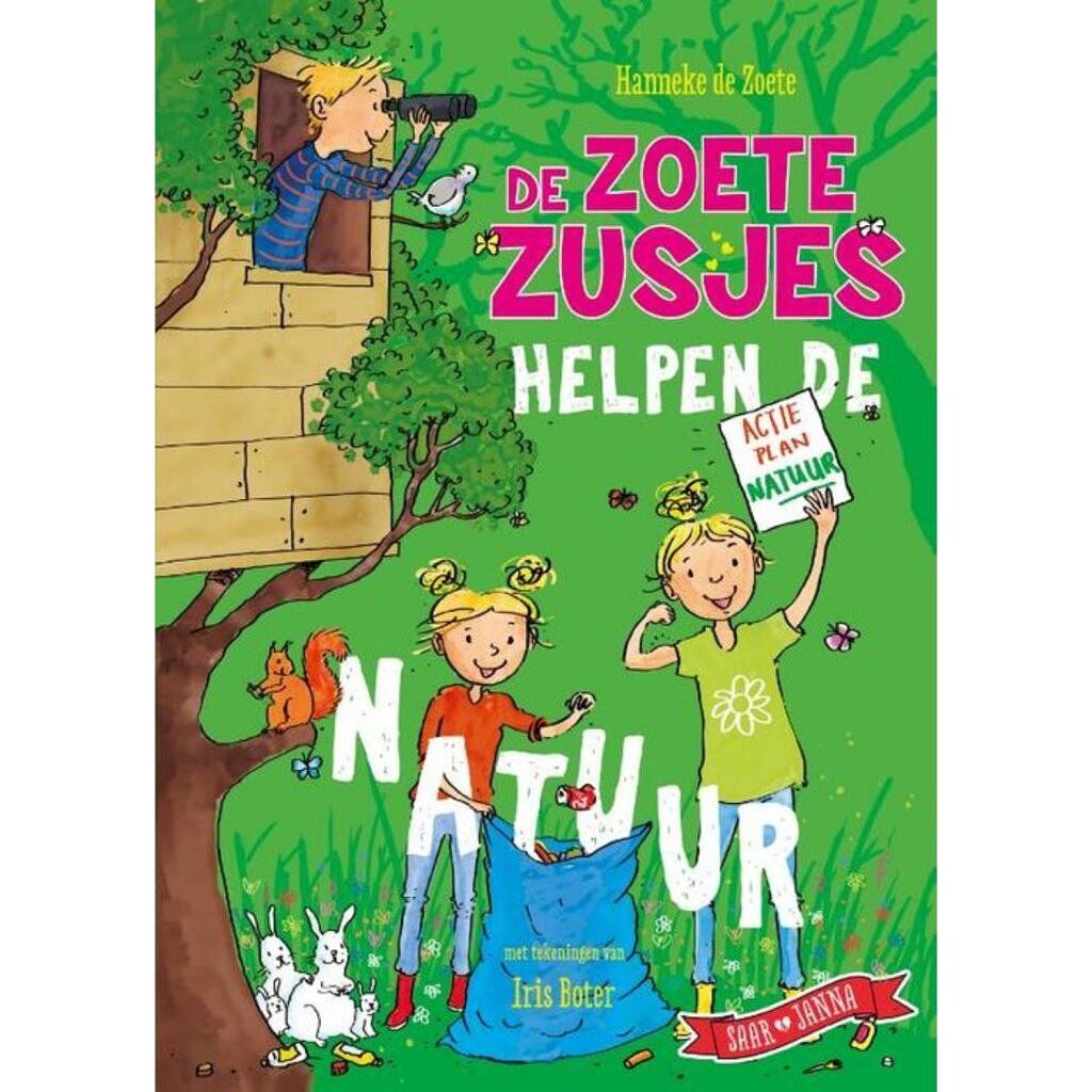 Boek De Zoete Zusjes Helpen De Natuur