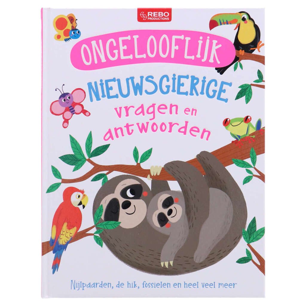 Boek Ongelooflijk Nieuwsgierige Vragen en Antwoorden